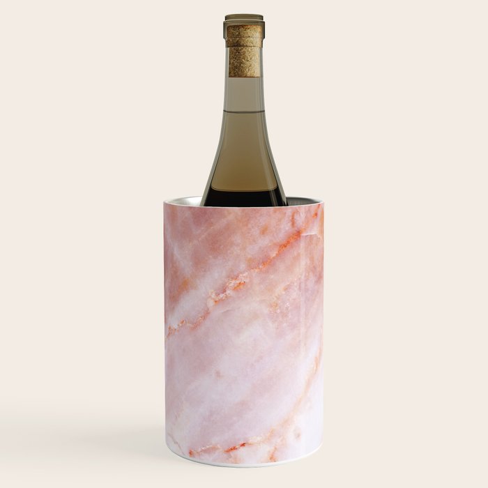 Rose Quartz Pink Marble Wine Chiller Gallery Image 3