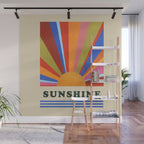 Sunshine Wall Mural Gallery Image 1