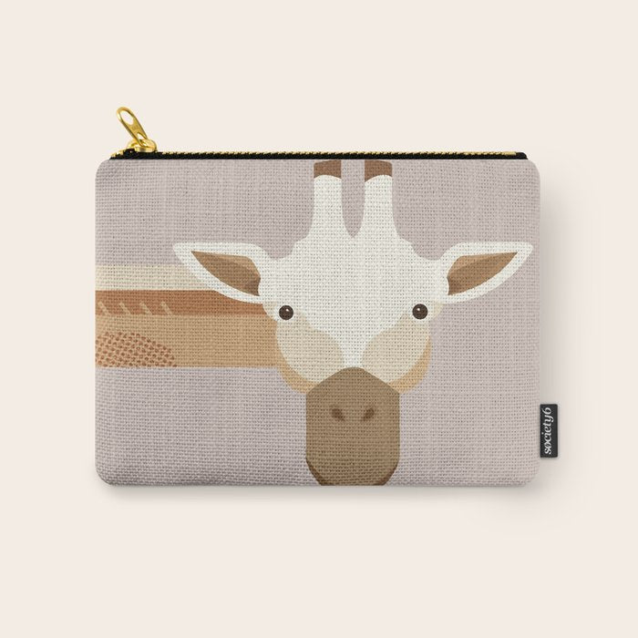 Whimsical Giraffe Carry All Pouch Gallery Image 1