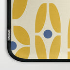 Mid Century Decoration 825 Yellow and Blue Laptop Sleeve Gallery Image 3