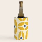 Mid Century Decoration 825 Yellow and Blue Wine Chiller Gallery Image 2