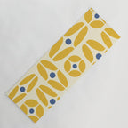 Mid Century Decoration 825 Yellow and Blue Yoga Mat Gallery Image 1