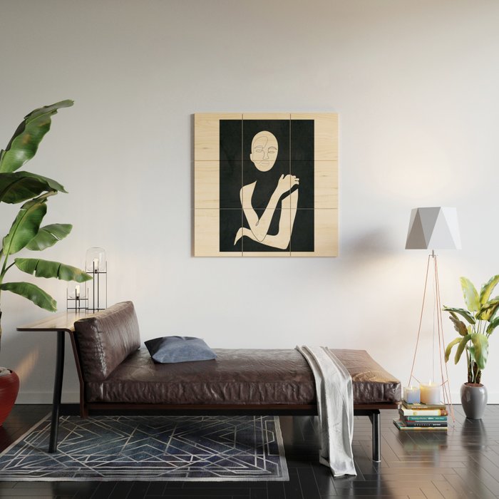 Composed Line Moment 04 Wood Wall Art Gallery Image 2