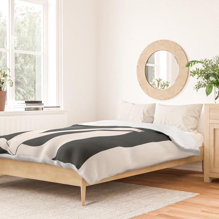 Composed Line Moment 04 Duvet Cover Gallery Image 2