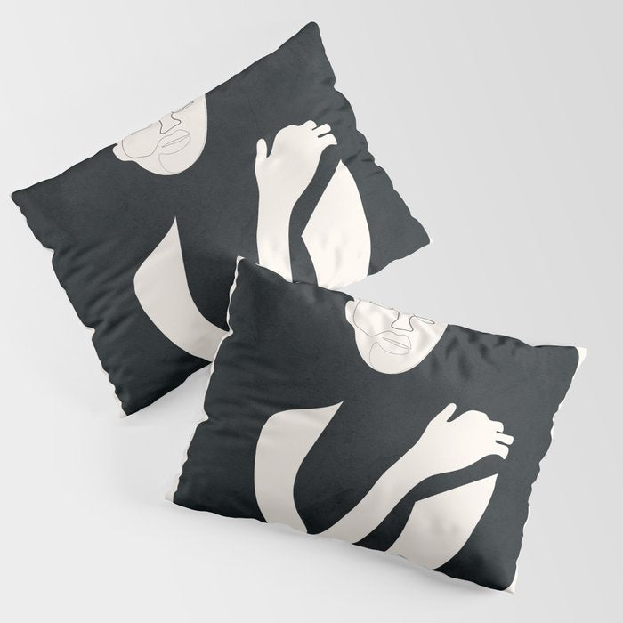 Composed Line Moment 04 Pillow Sham Gallery Image 1