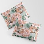 Red foxes in the rose bushes 24 Pillow Sham Gallery Image 3