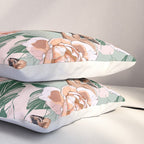 Red foxes in the rose bushes 24 Pillow Sham Gallery Image 3