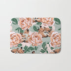 Red foxes in the rose bushes 24 Bath Mat Gallery Image 1