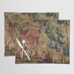 Antique 18th Century Chinoiserie Louis XIV Beauvais Tapestry Placemat Gallery Image 1