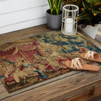 Antique 18th Century Chinoiserie Louis XIV Beauvais Tapestry Outdoor Rug Gallery Image 2