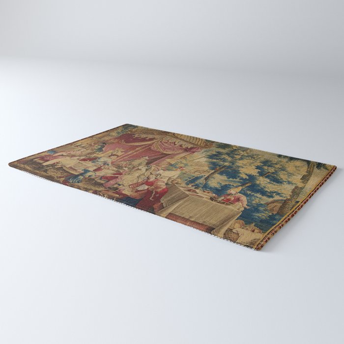 Antique 18th Century Chinoiserie Louis XIV Beauvais Tapestry Rug Gallery Image 3