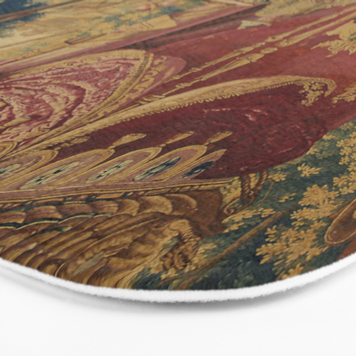 Antique 18th Century Chinoiserie Louis XIV Beauvais Tapestry Bath Mat Gallery Image 3