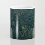 Mystic Pines - A Forest in the Fog Coffee Mug Gallery Image 4