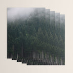 Mystic Pines - A Forest in the Fog Wrapping Paper Gallery Image 3