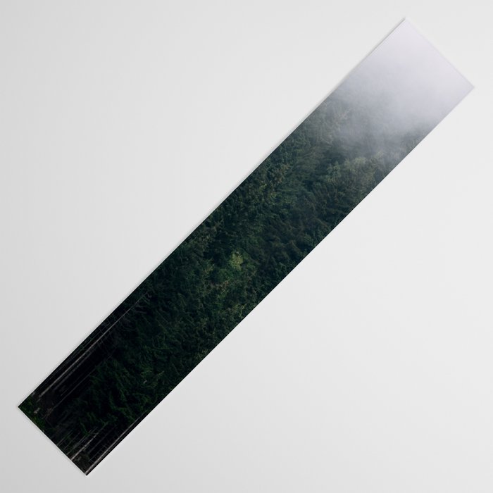 Mystic Pines - A Forest in the Fog Table Runner Gallery Image 3