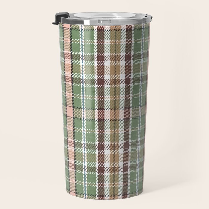 Wilderness Plaid Cozy Heirloom Multi Travel Mug Gallery Image 3