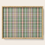 Wilderness Plaid Cozy Heirloom Multi Serving Tray Gallery Image 1