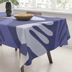 Big Cutouts Papier Découpé Abstract Pattern in Purple and Lavender Tablecloth Gallery Image 3