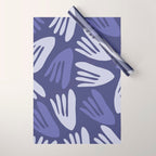 Big Cutouts Papier Découpé Abstract Pattern in Purple and Lavender Wrapping Paper Gallery Image 1