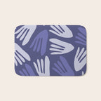 Big Cutouts Papier Découpé Abstract Pattern in Purple and Lavender Bath Mat Gallery Image 1