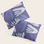 Big Cutouts Papier Découpé Abstract Pattern in Purple and Lavender Pillow Sham Gallery Image 3