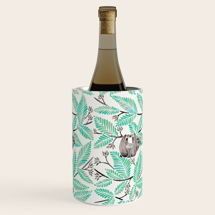Happy Sloth - Tropical Mint Rainforest Wine Chiller Gallery Image 3