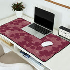 Shadow Poppies - Berry Desk Mat Gallery Image 2
