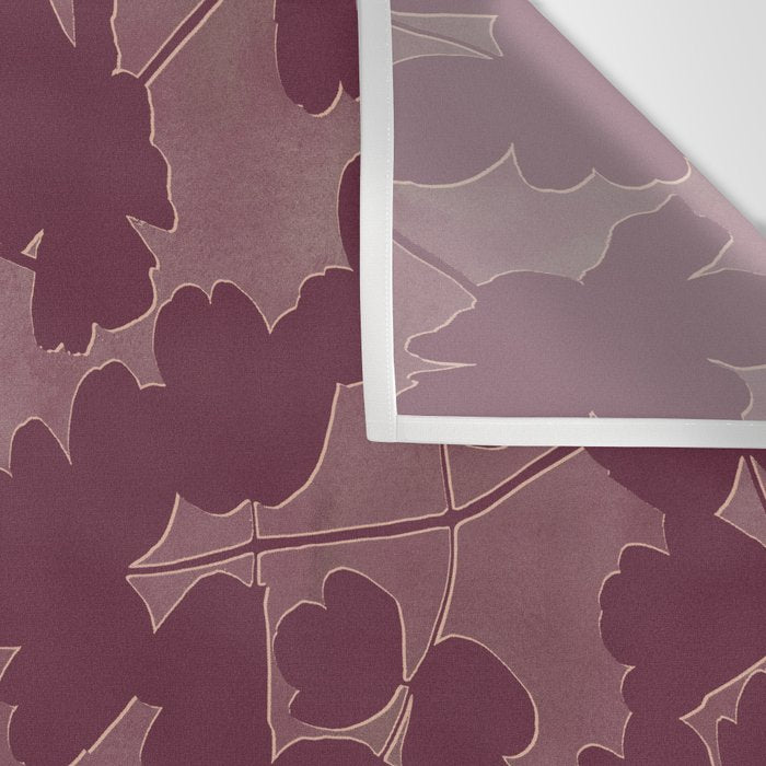Shadow Poppies - Berry Wall Tapestry Gallery Image 3