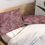 Shadow Poppies - Berry Pillow Sham Gallery Image 2