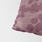 Shadow Poppies - Berry Pillow Sham Gallery Image 4