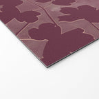 Shadow Poppies - Berry Welcome Mat Gallery Image 2