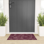Shadow Poppies - Berry Welcome Mat Gallery Image 3