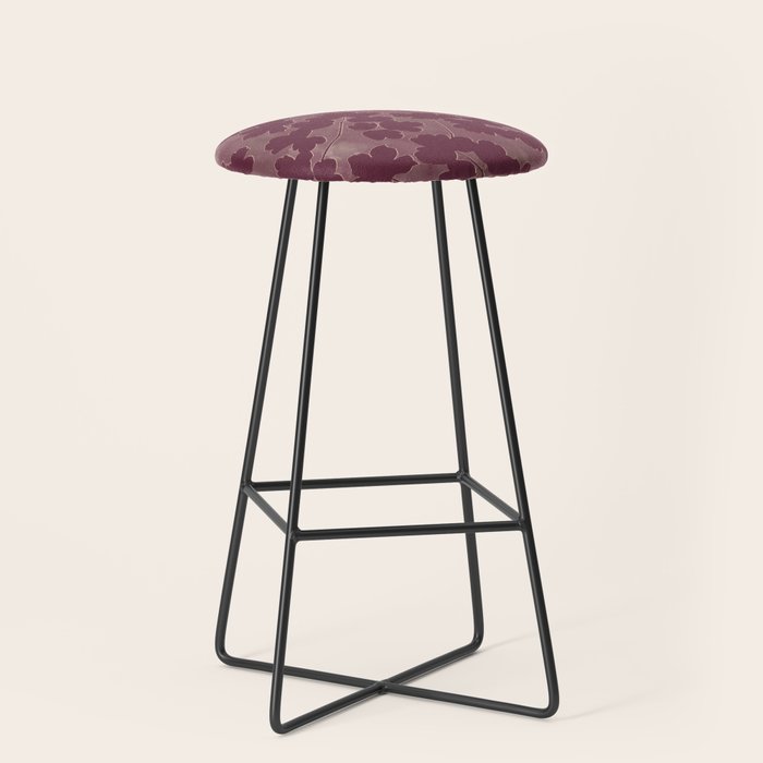 Shadow Poppies - Berry Stool Gallery Image 1