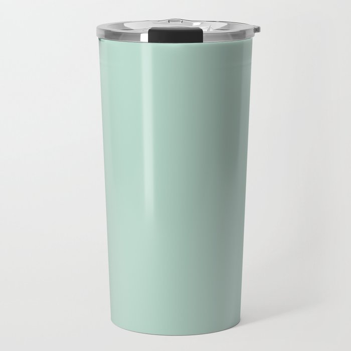Duck Egg Solid Color Travel Mug Gallery Image 1