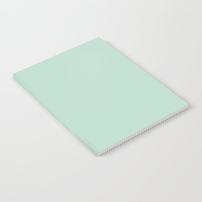 Duck Egg Solid Color Notebook Gallery Image 2