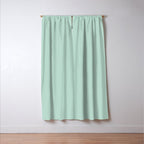Duck Egg Solid Color Window Curtain Gallery Image 3