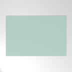 Duck Egg Solid Color Welcome Mat Gallery Image 1
