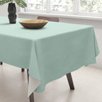 Duck Egg Solid Color Tablecloth Gallery Image 3