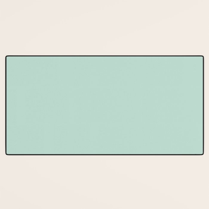 Duck Egg Solid Color Desk Mat Gallery Image 3