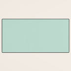 Duck Egg Solid Color Desk Mat Gallery Image 3
