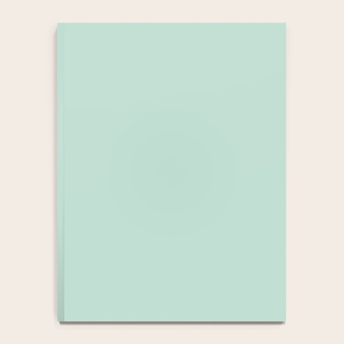 Duck Egg Solid Color Notebook Gallery Image 4