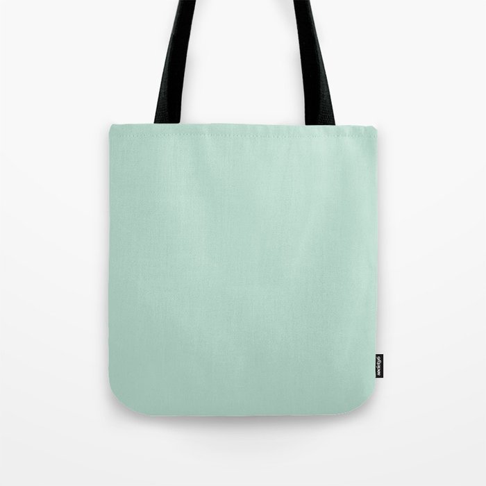 Duck Egg Solid Color Tote Bag Gallery Image 1