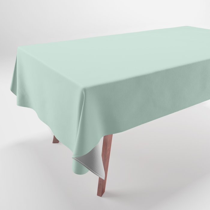 Duck Egg Solid Color Tablecloth Gallery Image 1