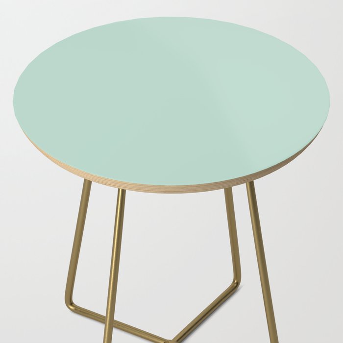 Duck Egg Solid Color Side Table Gallery Image 2