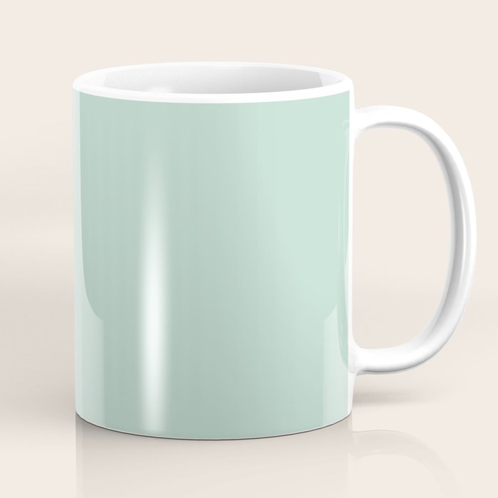 Duck Egg Solid Color Coffee Mug Gallery Image 1