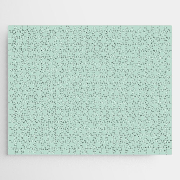 Duck Egg Solid Color Jigsaw Puzzle Gallery Image 1