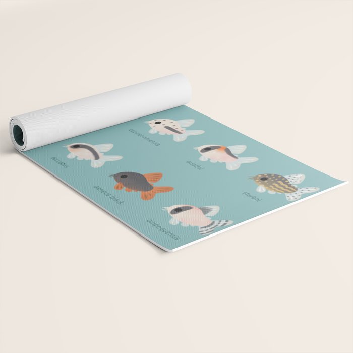 Corydoras! Yoga Mat Gallery Image 2