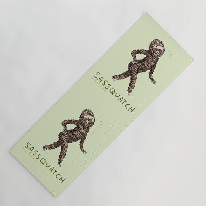 Sassquatch Yoga Mat Gallery Image 1