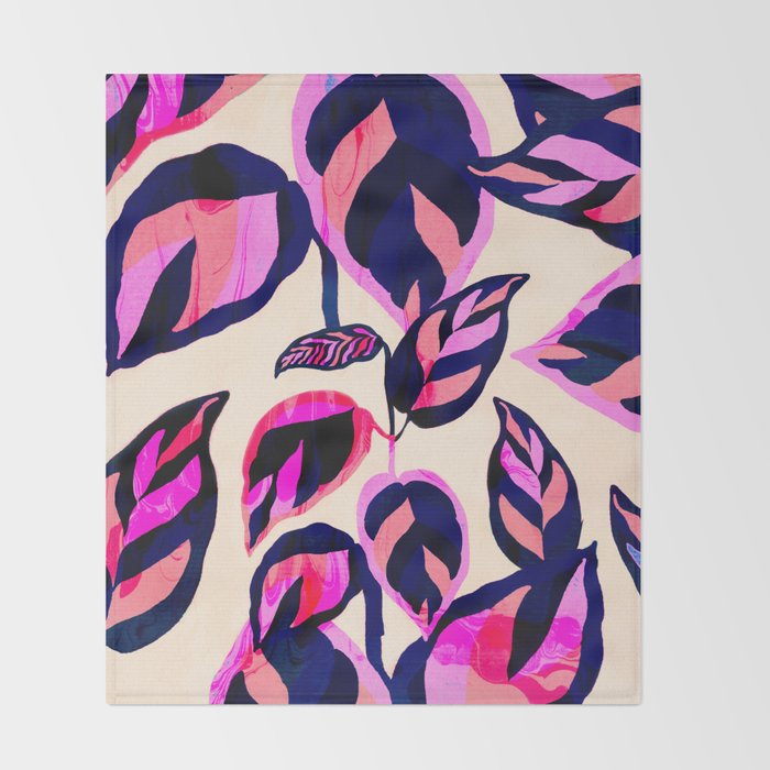 manzanita | marble Throw Blanket Gallery Image 2
