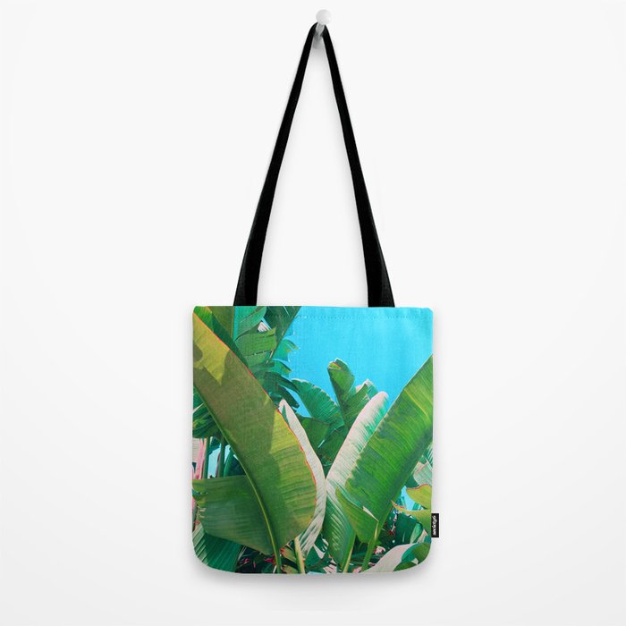 Pop Art Banana Leaf Tote Bag Gallery Image 2